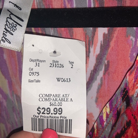 Stunning Emma & Michele multi colour maxi dress - Picture 5 of 6